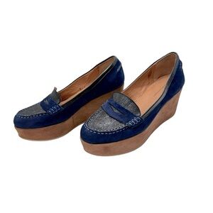 Anthropologie Pilcro and the Letterpress Wedge Sz 6